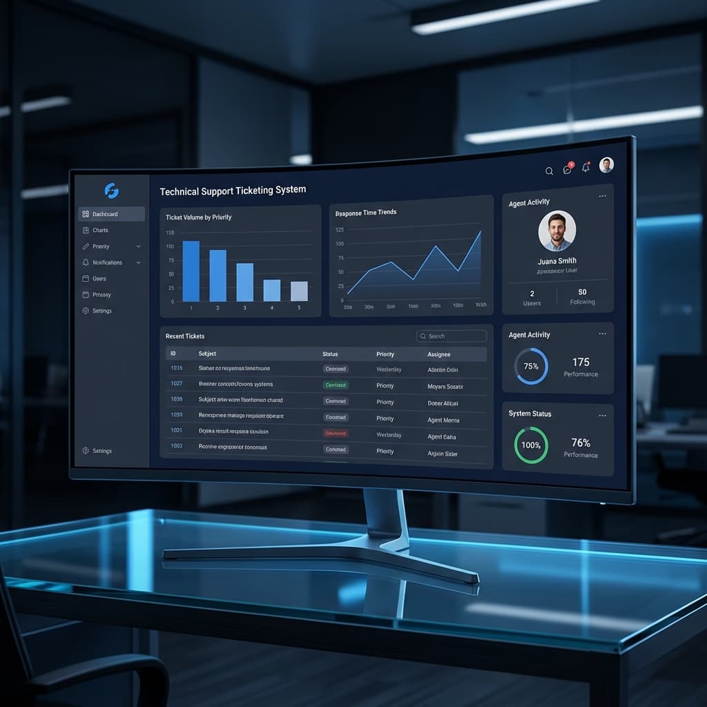 نظام تذاكر الدعم الفني
